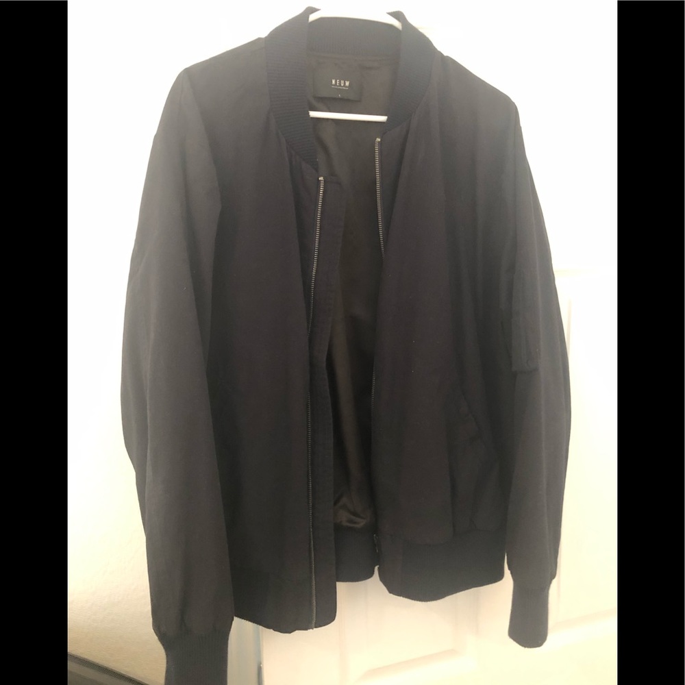 NEUW navy blue bomber jacket. No tags, never worn.